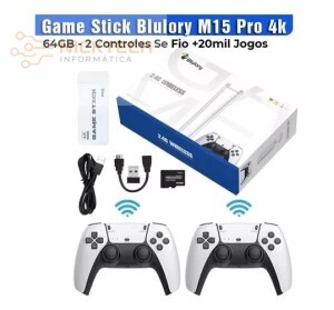 GAME STICK BLULORY M15 PRO WHITE (R#)