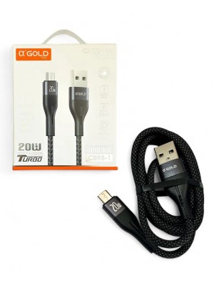 CABO USB MICRO AGOLD 20W CB98-1