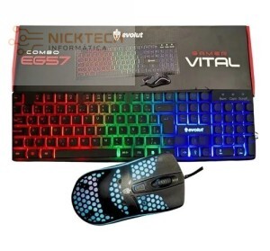 KIT TECLADO E MOUSE GAMER VITAL EG57