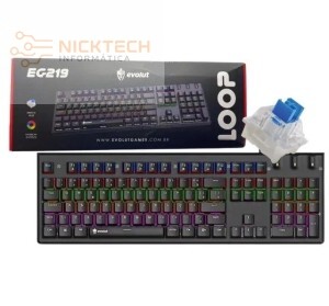 TECLADO GAMER EG219 LOOP