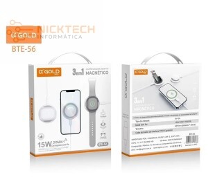 CARREGADOR 3 EM 1 MAGNETICO AGOLD BTE-56 (R#)