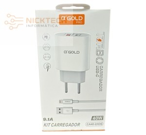 CARREGADOR IOS AGOLD CA40-2 40W9.1 (R#)
