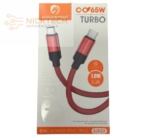 CABO 65W TURBO TIPO C X TIPO C SJX22 H'MASTON (R#)