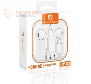 FONE DE OUVIDO LIGHTNING RB03 H'MASTON (R#)