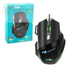 MOUSE GAMER COM FIO X7 WEIBO RGB (R#)