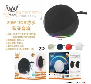 CAIXA DE SOM BLUETOOTH 20W AL-8000 ALTOMEX (R#)