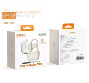 FONE DE OUVIDO BLUETOOTH KAIDI KD-792 (R#)