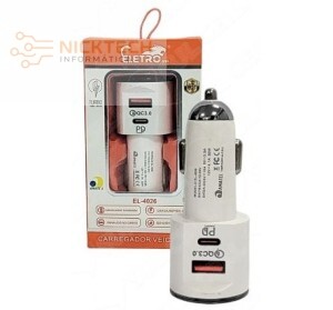 CARREGADOR VEICULAR EL-4026 (R#)
