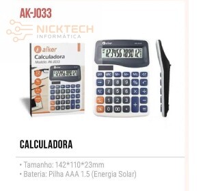 CALCULADORA AK-J033 (R#)