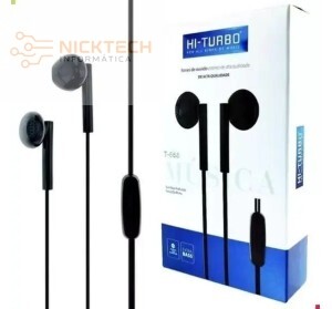  FONE DE OUVIDO COM FIO T-666 (R#)