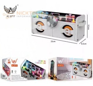 CAIXA DE SOM BLUETOOTH AL-8717 (R#)