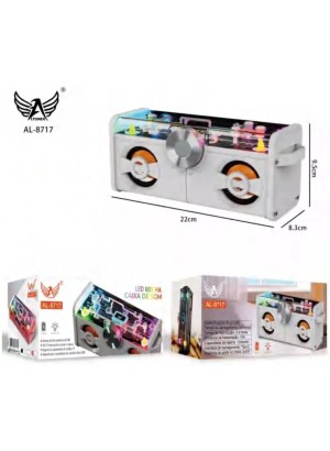 CAIXA DE SOM BLUETOOTH AL-8717 (R#)