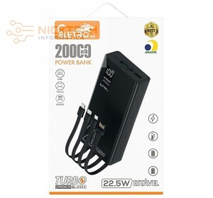 POWER BANK 20000MAH EL-2923 (R#)
