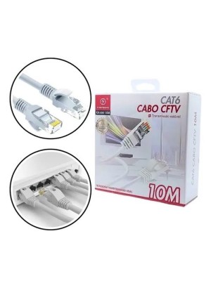 CABO DE REDE 10M KA-6W-10M (R#)