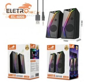 CAIXA DE SOM PC EL-6005 (R#)