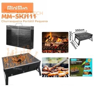  CHURRASQUEIRA PORTATIL PEQUENA MM-SKJ111 (R#)