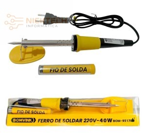 FERRO DE SOLDAR 220V BOM-9517 (R#)