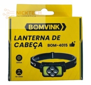 LANTERNA DE CABEÇA BOM-4015 (R#)