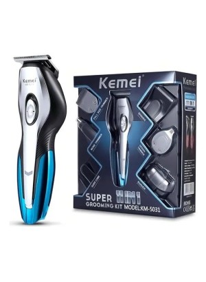 KIT MAQUINA DE CORTAR CABELO KEMEI KM-5031 (R#)