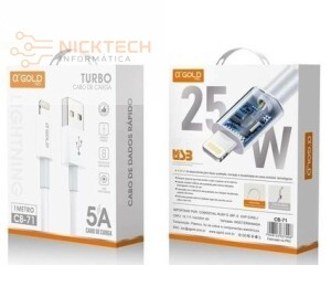 CABO IOS TURBO 25W 5A CB-71 AGOLD (R#)