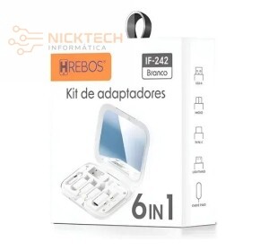 KIT DE ADAPTADORES 6 EM 1 IF-242 (R#)