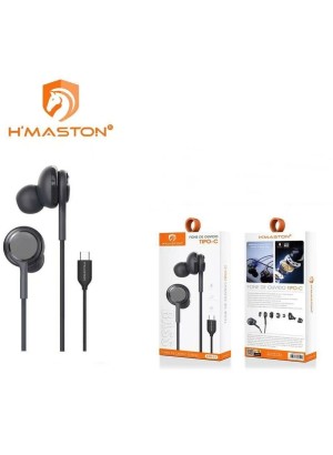 FONE DE OUVIDO TIPO C H'MASTON EAR-01 (R#)