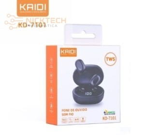 FONE DE OUVIDO BLUETOOTH KD-7101 (R#)