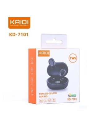 FONE DE OUVIDO BLUETOOTH KD-7101 (R#)