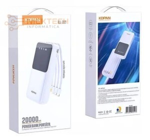 POWER BANK 20000MAH KN-955 (R#)
