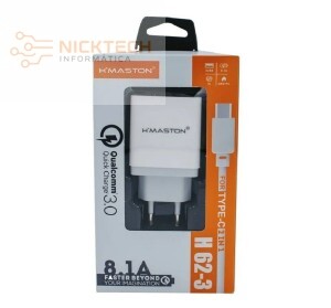 CARREGADOR RAPIDO V8 HMASTON 8.1A H62-1