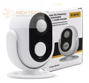 SENSOR DE PRESENÇA COM ALERTA SONORO BM-607