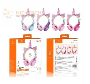 FONE DE OUVIDO BLUETOOTH UNICORNIO H'MASTON EJ-052