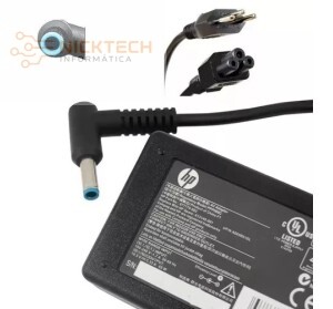 FONTE PARA NOTEBOOK  HP PINO AZUL  19.5V 65W 3.33A 4.5 X 3.0