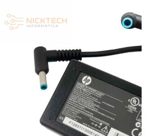 FONTE PARA NOTEBOOK HP 19.5V  90W 4.62A PLUG 4.5 X 3.0