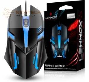 MOUSE GAMER USB COM FIO LEY-206