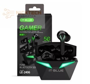 FONE GAMER SEM FIO IT BLUE LE-2406 (R#)